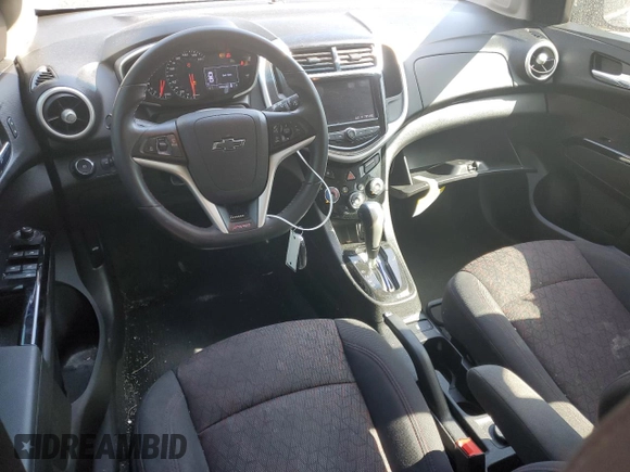 2020 Chevrolet Sonic LT with VIN 1G1JD6SB3L4102425, listed as a Copart auction lot 48564595 with 95,494 mi miles and Salvage title. Bid and sale history available at DreamBid. Image 8.