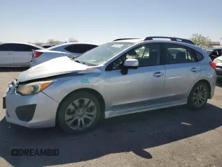 2013 Subaru Impreza Special Sports Premium with VIN JF1GPAL62DH202268, listed as a Copart auction lot 60557445 with 99,034 mi miles and Salvage title. Bid and sale history available at DreamBid. Image 1.