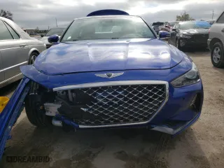 2019 Genesis G70 2.0T Advanced with VIN KMTG44LA1KU022519, listed as a Copart auction lot 72621702 with 29,673 mi miles. Bid and sale history available at carsss.com. Image 5.