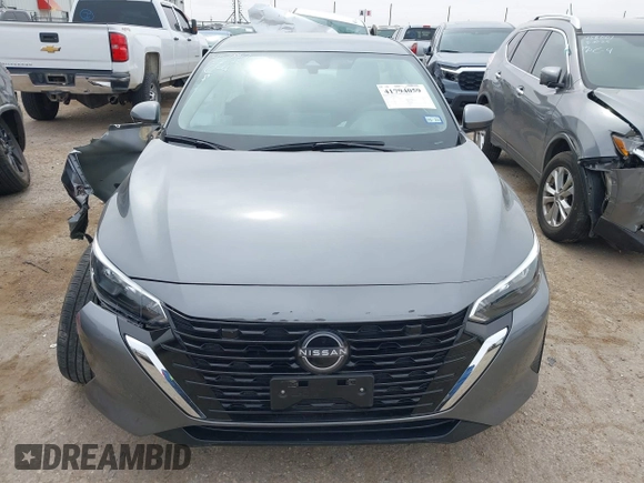 2024 Nissan Sentra SV with VIN 3N1AB8CV5RY324166, listed as a IAAI auction lot 41794059 with 11,465 mi miles and . Bid and sale history available at DreamBid. Image 12.