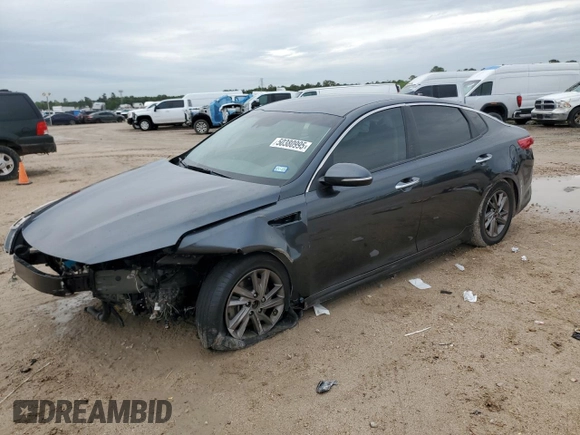 2020 Kia Optima LX with VIN 5XXGT4L38LG380646, listed as a Copart auction lot 50380995 with 59,167 mi miles and Clean Title. Bid and sale history available at carsss.com. Image 1.