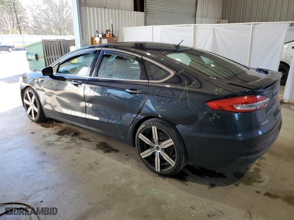 2020 Ford Fusion Plug-In Hybrid Titanium with VIN 3FA6P0SU0LR105007, listed as a Copart auction lot 46318815 with 79,383 mi miles and Salvage Title. Bid and sale history available at carsss.com. Image 2.