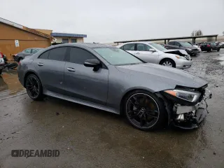 2021 Mercedes-Benz CLS with VIN W1K2J6BB5MA094177, listed as a Copart auction lot 69796212 with 15,423 mi miles. Bid and sale history available at carsss.com. Image 4.