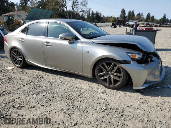 2015 Lexus IS 250 z VIN JTHCF1D21F5019549, wystawiony jako Copart lot #54077215 z przebiegiem 68 672 mil mil oraz Szkoda całkowita • Salvage title. Historia ofert i sprzedaży dostępna na DreamBid. Obrazek 4.