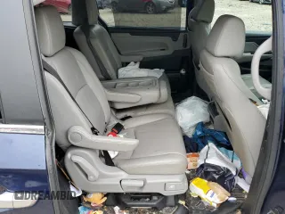 2020 Honda Odyssey EX-L with VIN 5FNRL6H70LB051653, listed as a Copart auction lot 45387985 with 63,747 mi miles and Salvage Title. Bid and sale history available at carsss.com. Image 11.