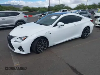 2015 Lexus RC F F z VIN JTHHP5BC8F5004472, wystawiony jako IAAI lot #41436820 z przebiegiem 34 118 mil mil oraz . Historia ofert i sprzedaży dostępna na DreamBid. Obrazek 2.
