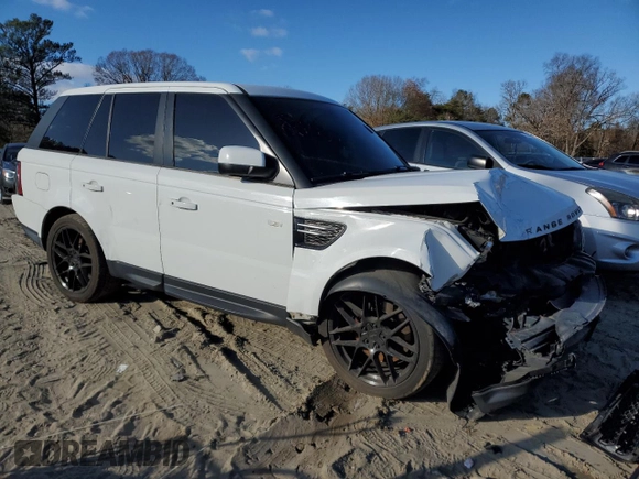 2013 Land Rover Range Rover Sport HSE with VIN SALSF2D45DA800771, listed as a Copart auction lot 83470414 with 127,024 mi miles and Salvage Title. Bid and sale history available at carsss.com. Image 4.