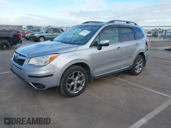 2016 Subaru Forester 2.5i Touring with VIN JF2SJAXC7GH455601, listed as a IAAI auction lot 41876613 with 133,976 mi miles. Bid and sale history available at carsss.com. Image 18.