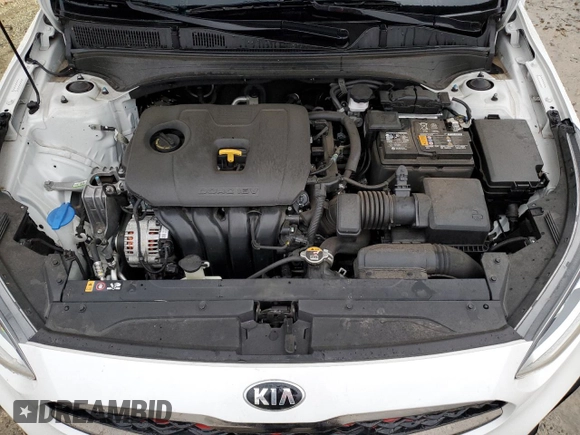 2021 Kia Forte GT-Line with VIN 3KPF34AD0ME390346, listed as a Copart auction lot 42682485 with 57,787 mi miles and Salvage Title. Bid and sale history available at carsss.com. Image 11.
