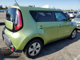 2016 Kia Soul with VIN KNDJN2A20G7835826, listed as a Copart auction lot 54736525 with 166,260 mi miles and Salvage Title. Bid and sale history available at carsss.com. Image 3.