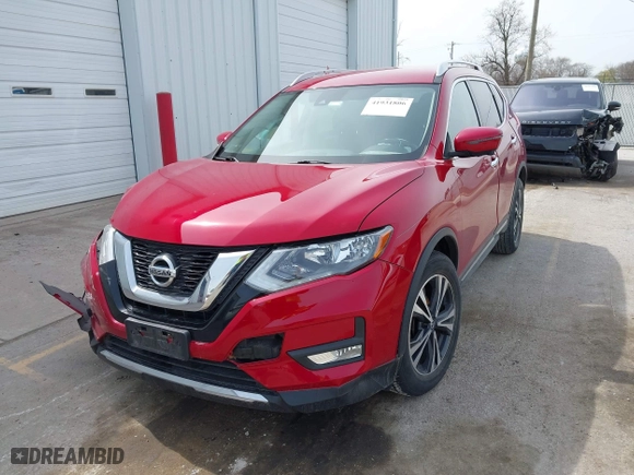 2017 Nissan Rogue SL with VIN JN8AT2MV5HW263238, listed as a IAAI auction lot 41931806 with 46,008 mi miles. Bid and sale history available at carsss.com. Image 17.
