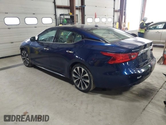 2016 Nissan Maxima SL with VIN 1N4AA6AP6GC425575, listed as a IAAI auction lot 41463093 with 135,920 mi miles and . Bid and sale history available at DreamBid. Image 3.