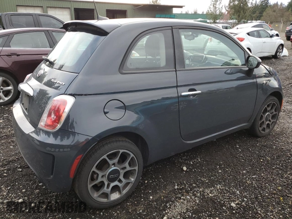 2018 FIAT 500 Pop with VIN 3C3CFFKH3JT377870, listed as a Copart auction lot 81339874 with 56,603 mi miles and Salvage Title. Bid and sale history available at carsss.com. Image 3.