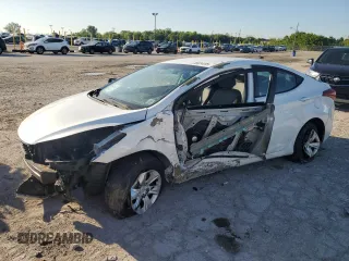 2016 Hyundai Elantra SE with VIN 5NPDH4AE5GH740653, listed as a Copart auction lot 58024205 with Not provided miles and Salvage title. Bid and sale history available at DreamBid. Image 1.
