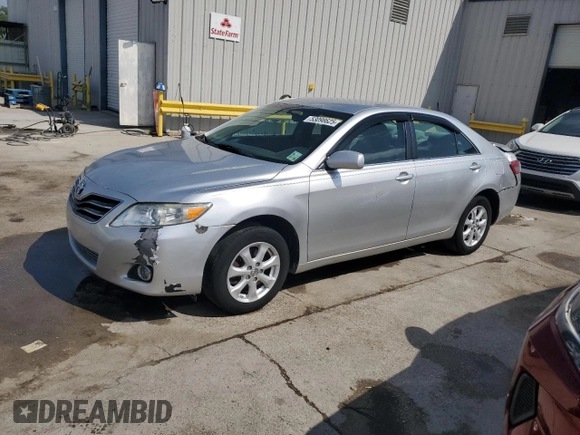 2011 Toyota Camry LE with VIN 4T4BF3EK1BR139991, listed as a Copart auction lot 53098625 with 309,355 mi miles and Salvage Title. Bid and sale history available at carsss.com. Image 1.