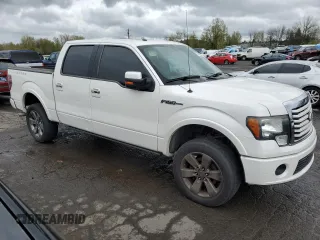 2011 Ford F-150 Lariat with VIN 1FTFW1E6XBFB53352, listed as a Copart auction lot 52419005 with 157,904 mi miles and Clean Title. Bid and sale history available at carsss.com. Image 4.