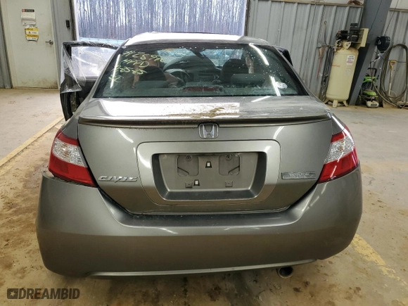 2008 Honda Civic Cpe EX-L with VIN 2HGFG12998H578078, listed as a Copart auction lot 41621285 with 0 mi miles and Salvage Title. Bid and sale history available at carsss.com. Image 6.