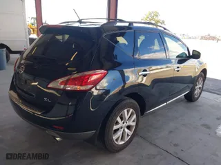 2012 Nissan Murano LE with VIN JN8AZ1MU0CW119783, listed as a IAAI auction lot 41789044 with 193,207 mi miles. Bid and sale history available at carsss.com. Image 4.