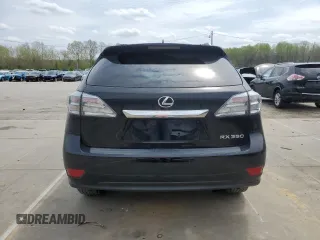2011 Lexus RX 350 with VIN 2T2ZK1BA0BC042038, listed as a Copart auction lot 52533455 with 100,728 mi miles and Salvage Title. Bid and sale history available at DreamBid. Image 6.