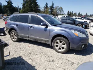 2014 Subaru Outback Premium with VIN 4S4BRBDC1E3265669, listed as a Copart auction lot 55427305 with 142,549 mi miles and Salvage Title. Bid and sale history available at DreamBid. Image 4.