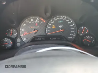 2001 Chevrolet Corvette Z06 with VIN 1G1YY12S115116725, listed as a Copart auction lot 48578685 with 52,988 mi miles and Salvage Title. Bid and sale history available at carsss.com. Image 9.
