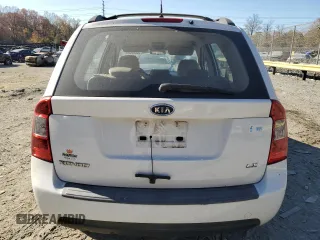 2008 Kia Rondo LX with VIN KNAFG525387174687, listed as a Copart auction lot 79682984 with 125,791 mi miles and Salvage Title. Bid and sale history available at carsss.com. Image 6.