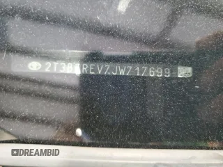 2018 Toyota RAV4 LE with VIN 2T3BFREV7JW717699, listed as a Copart auction lot 60656045 with Not provided miles and Salvage title. Bid and sale history available at DreamBid. Image 13.