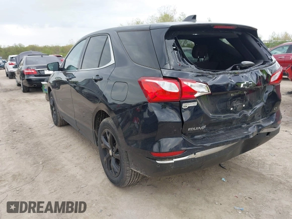 2020 Chevrolet Equinox LT z VIN 2GNAXKEV3L6100175, wystawiony jako IAAI lot #42151713 z przebiegiem 56 603 mil mil oraz . Historia ofert i sprzedaży dostępna na DreamBid. Obrazek 3.