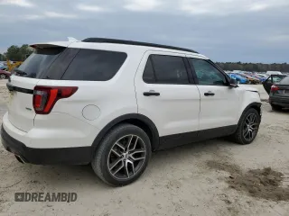 2016 Ford Explorer Sport with VIN 1FM5K8GT9GGC30096, listed as a Copart auction lot 41637985 with 148,218 mi miles and Salvage Title. Bid and sale history available at carsss.com. Image 3.