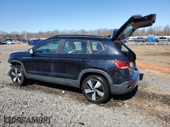 2024 Volkswagen Taos S с VIN 3VV8X7B22RM021255, выставлен на аукционе Copart как лот 48367415 с пробегом 15 818 миль миль и Списание • Salvage title. История ставок и продаж доступна на DreamBid. Изображение 2.