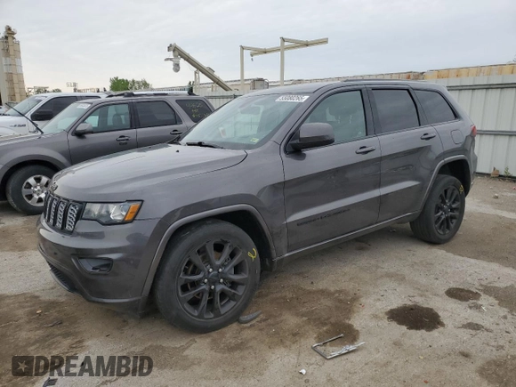 2017 Jeep Grand Cherokee Altitude z VIN 1C4RJFAG7HC778079, wystawiony jako Copart lot #55080265 z przebiegiem 76 405 mil mil oraz Szkoda całkowita • Salvage title. Historia ofert i sprzedaży dostępna na DreamBid. Obrazek 1.