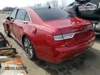 2020 Lincoln Continental Reserve with VIN 1LN6L9RP7L5608543, listed as a Copart auction lot 46681354 with 27,184 mi miles. Bid and sale history available at carsss.com. Image 2.