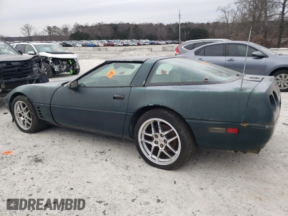 1992 Chevrolet Corvette with VIN 1G1YY23P6N5107220, listed as a Copart auction lot 41813155 with 0 mi miles and Clean Title. Bid and sale history available at carsss.com. Image 2.