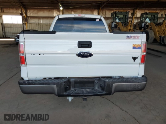 2014 Ford F-150 XL with VIN 1FTEX1CM1EKG08353, listed as a Copart auction lot 53927355 with 82,661 mi miles and Salvage Title. Bid and sale history available at carsss.com. Image 6.