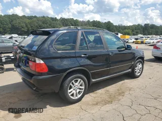 2004 BMW X5 3.0i with VIN 5UXFA13544LU20710, listed as a Copart auction lot 71647804 with 154,019 mi miles and Salvage Title. Bid and sale history available at carsss.com. Image 3.