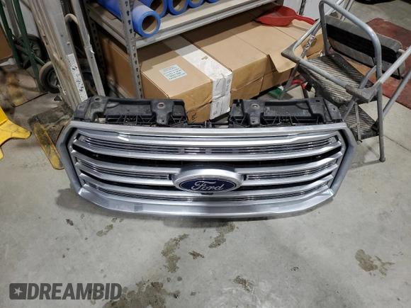 2017 Ford F-150 XL with VIN 1FTEW1EG1HFA53931, listed as a Copart auction lot 44561815 with 134,268 mi miles and Salvage Title. Bid and sale history available at carsss.com. Image 12.