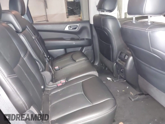 2017 Nissan Pathfinder Platinum with VIN 5N1DR2MM1HC632396, listed as a IAAI auction lot 41871050 with 53,419 mi miles and . Bid and sale history available at DreamBid. Image 8.