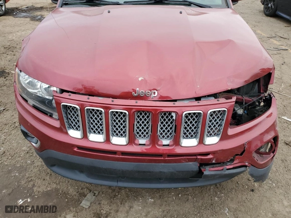 2017 Jeep Compass High Altitude with VIN 1C4NJCEB3HD189455, listed as a Copart auction lot 87805315 with 78,683 mi miles and Clean Title. Bid and sale history available at carsss.com. Image 12.