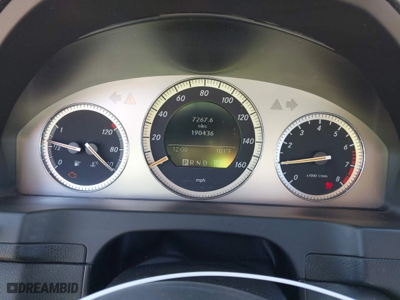 2008 Mercedes-Benz C-Class 3.0L Sport with VIN WDDGF54X88F087887, listed as a IAAI auction lot 40700660 with 190,436 mi miles. Bid and sale history available at carsss.com. Image 7.