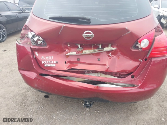 2015 Nissan Rogue Select S with VIN JN8AS5MT8FW668784, listed as a IAAI auction lot 41768882 with 136,030 mi miles. Bid and sale history available at carsss.com. Image 18.