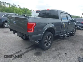 2015 Ford F-150 XL with VIN 1FTEW1CFXFKD40022, listed as a IAAI auction lot 41982367 with 93,711 mi miles. Bid and sale history available at carsss.com. Image 4.