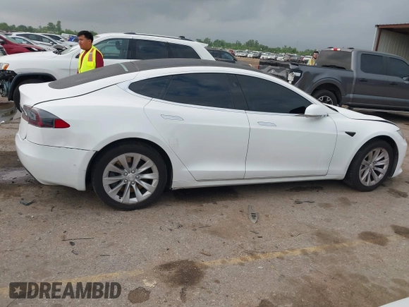 2016 Tesla Model S 70 with VIN 5YJSA1E12GF172359, listed as a IAAI auction lot 42107587 with Not provided miles and . Bid and sale history available at DreamBid. Image 13.