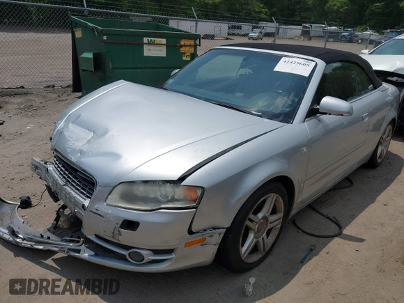2007 Audi A4 2.0T z VIN WAUDF48H27K030372, wystawiony jako IAAI lot #42429605 z przebiegiem 143 351 mil mil oraz . Historia ofert i sprzedaży dostępna na DreamBid. Obrazek 2.
