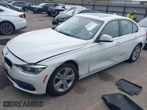 2017 BMW 3 Series 330i with VIN WBA8B9G56HNU09120, listed as a IAAI auction lot 42396399 with 55,667 mi miles and . Bid and sale history available at DreamBid. Image 17.