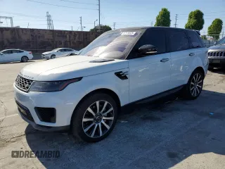 2018 Land Rover Range Rover Sport SE z VIN SALWG2RV5JA698707, wystawiony jako Copart lot #57176525 z przebiegiem 75 796 mil mil oraz Szkoda całkowita • Salvage title. Historia ofert i sprzedaży dostępna na DreamBid. Obrazek 1.