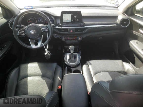 2021 Kia Forte EX with VIN 3KPF54AD6ME323017, listed as a Copart auction lot 47829575 with 43,467 mi miles and Salvage Title. Bid and sale history available at DreamBid. Image 8.