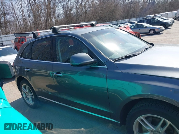 2016 Audi Q5 Premium Plus with VIN WA1L2AFP0GA008793, listed as a IAAI auction lot 41779636 with 157,442 mi miles. Bid and sale history available at carsss.com. Image 13.