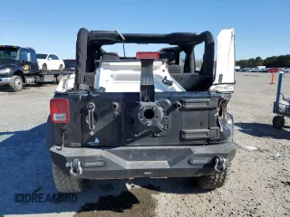 2012 Jeep Wrangler Sport with VIN 1C4AJWAG4CL227968, listed as a Copart auction lot 45925685 with 134,755 mi miles and Salvage title. Bid and sale history available at DreamBid. Image 6.