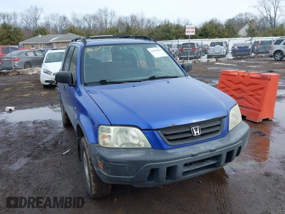 2000 Honda CR-V LX with VIN JHLRD1849YC049283, listed as a IAAI auction lot 41652904 with 0 mi miles. Bid and sale history available at carsss.com. Image 1.