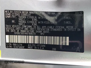 2017 Toyota Sienna XLE with VIN 5TDDZ3DC4HS168570, listed as a Copart auction lot 50559855 with 73,351 mi miles and Salvage title. Bid and sale history available at DreamBid. Image 14.